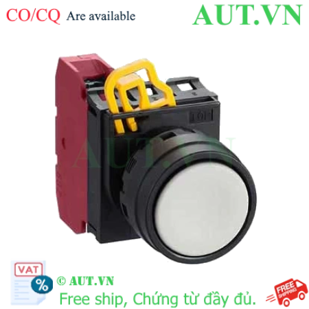 Ảnh của Nút nhấn nhả không đèn IDEC YW1B-M1E01W D22 1NC (Trắng)