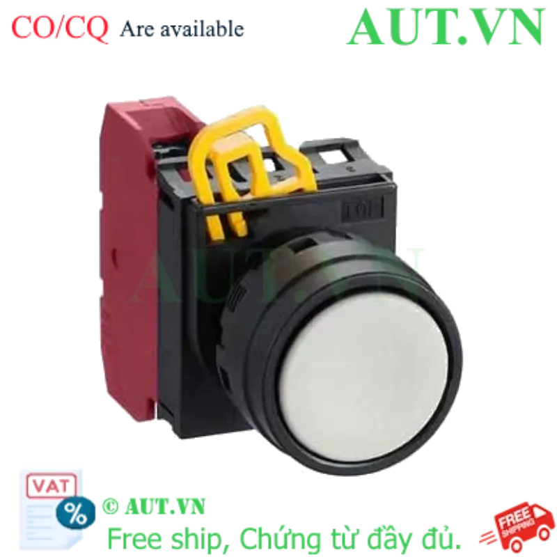 Ảnh của Nút nhấn nhả không đèn IDEC YW1B-M1E01W D22 1NC (Trắng)