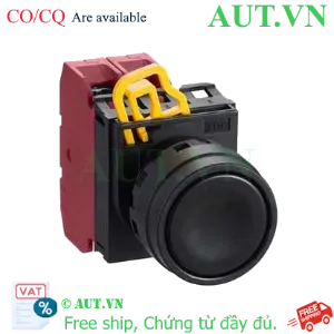 Ảnh của Nút nhấn nhả không đèn IDEC YW1B-M1E02B D22 2NC (Đen)
