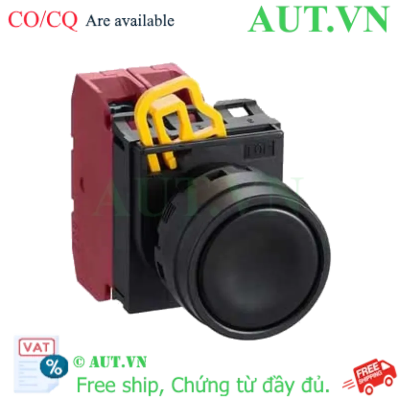 Ảnh của Nút nhấn nhả không đèn IDEC YW1B-M1E02B D22 2NC (Đen)