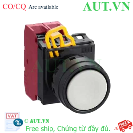 Ảnh của Nút nhấn nhả không đèn IDEC YW1B-M1E02W D22 2NC (Trắng)
