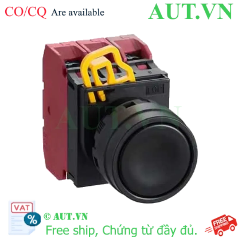 Ảnh của Nút nhấn nhả không đèn IDEC YW1B-M1E03B D22 3NC (Đen)