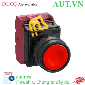 Ảnh của Nút nhấn nhả không đèn IDEC YW1B-M1E03R D22 3NC (Đỏ)