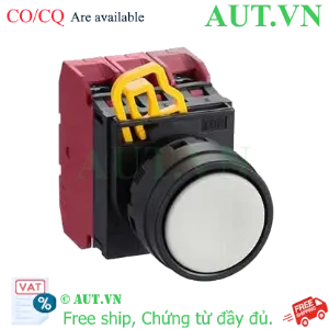 Ảnh của Nút nhấn nhả không đèn IDEC YW1B-M1E03W D22 3NC (Trắng)