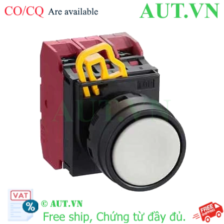 Ảnh của Nút nhấn nhả không đèn IDEC YW1B-M1E03W D22 3NC (Trắng)