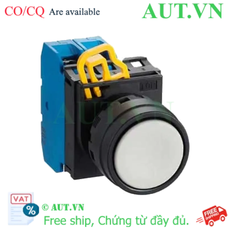 Ảnh của Nút nhấn nhả không đèn IDEC YW1B-M1E20W D22 2NO (Trắng)