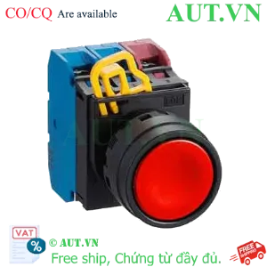 Ảnh của Nút nhấn nhả không đèn IDEC YW1B-M1E21R D22 2NO+1NC (Đỏ)