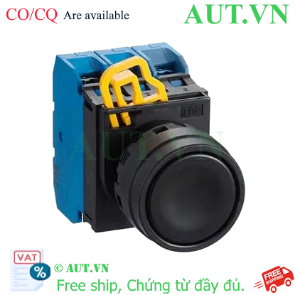 Ảnh của Nút nhấn nhả không đèn IDEC YW1B-M1E30B D22 3NO (Đen)