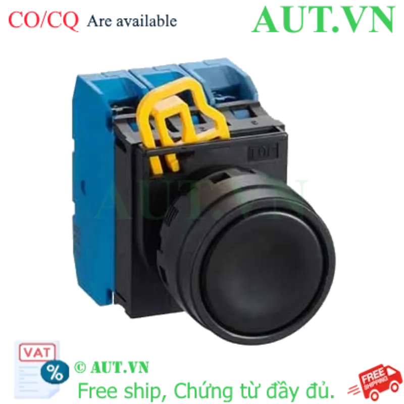 Ảnh của Nút nhấn nhả không đèn IDEC YW1B-M1E30B D22 3NO (Đen)