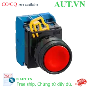 Ảnh của Nút nhấn nhả không đèn IDEC YW1B-M1E30R D22 3NO (Đỏ)