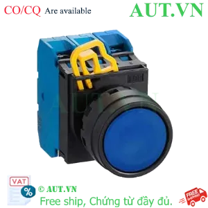 Ảnh của Nút nhấn nhả không đèn IDEC YW1B-M1E30S D22 3NO (Xanh)