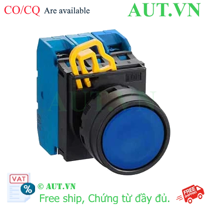 Ảnh của Nút nhấn nhả không đèn IDEC YW1B-M1E30S D22 3NO (Xanh)