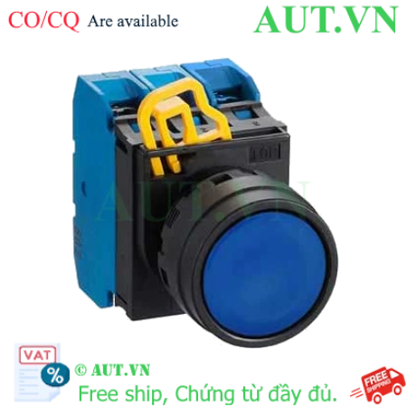 Ảnh của Nút nhấn nhả không đèn IDEC YW1B-M1E30S D22 3NO (Xanh)