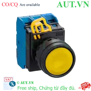 Ảnh của Nút nhấn nhả không đèn IDEC YW1B-M1E30Y D22 3NO (Vàng)