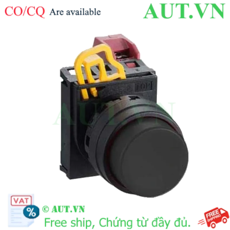 Ảnh của Nút nhấn nhả không đèn IDEC YW1B-M2E01B D22 1NC (Đen)