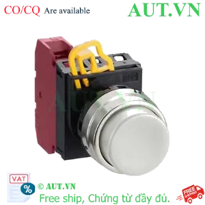 Ảnh của Nút nhấn nhả không đèn IDEC YW1B-M2E01W D22 1NC (Trắng)