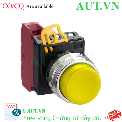 Ảnh của Nút nhấn nhả không đèn IDEC YW1B-M2E01Y D22 1NC (Vàng)