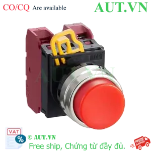 Ảnh của Nút nhấn nhả không đèn IDEC YW1B-M2E02R D22 2NC (Đỏ)