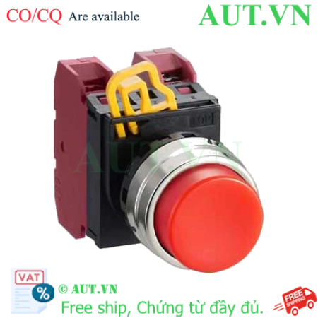 Ảnh của Nút nhấn nhả không đèn IDEC YW1B-M2E02R D22 2NC (Đỏ)