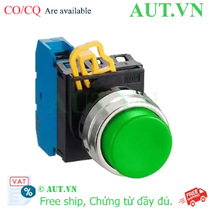 Ảnh của Nút nhấn nhả không đèn IDEC YW1B-M2E10G D22 1NO (Xanh)