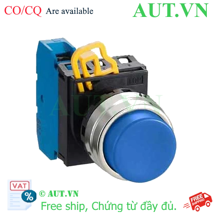 Ảnh của Nút nhấn nhả không đèn IDEC YW1B-M2E10S D22 1NO (Xanh)