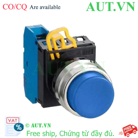 Ảnh của Nút nhấn nhả không đèn IDEC YW1B-M2E10S D22 1NO (Xanh)