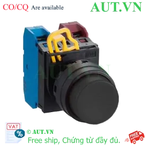 Ảnh của Nút nhấn nhả không đèn IDEC YW1B-M2E11B D22 1NO+1NC (Đen)