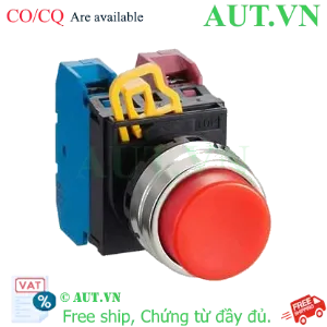 Ảnh của Nút nhấn nhả không đèn IDEC YW1B-M2E11R D22 1NO+1NC (Đỏ)