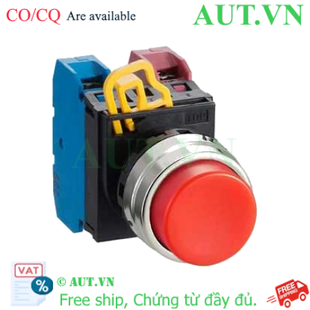 Ảnh của Nút nhấn nhả không đèn IDEC YW1B-M2E11R D22 1NO+1NC (Đỏ)