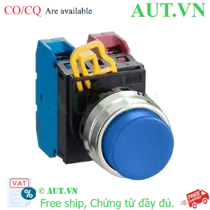 Ảnh của Nút nhấn nhả không đèn IDEC YW1B-M2E11S D22 1NO+1NC (Xanh)