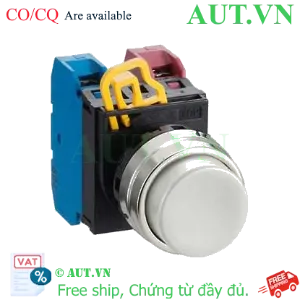 Ảnh của Nút nhấn nhả không đèn IDEC YW1B-M2E11W D22 1NO+1NC (Trắng)