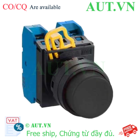 Ảnh của Nút nhấn nhả không đèn IDEC YW1B-M2E20B D22 2NO (Đen)
