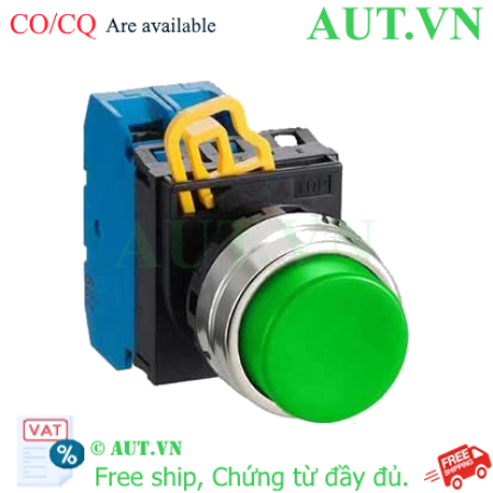 Ảnh của Nút nhấn nhả không đèn IDEC YW1B-M2E20G D22 2NO (Xanh)