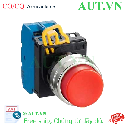 Ảnh của Nút nhấn nhả không đèn IDEC YW1B-M2E20R D22 2NO (Đỏ)