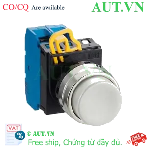 Ảnh của Nút nhấn nhả không đèn IDEC YW1B-M2E20W D22 2NO (Trắng)