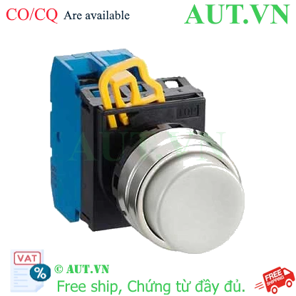 Ảnh của Nút nhấn nhả không đèn IDEC YW1B-M2E20W D22 2NO (Trắng)