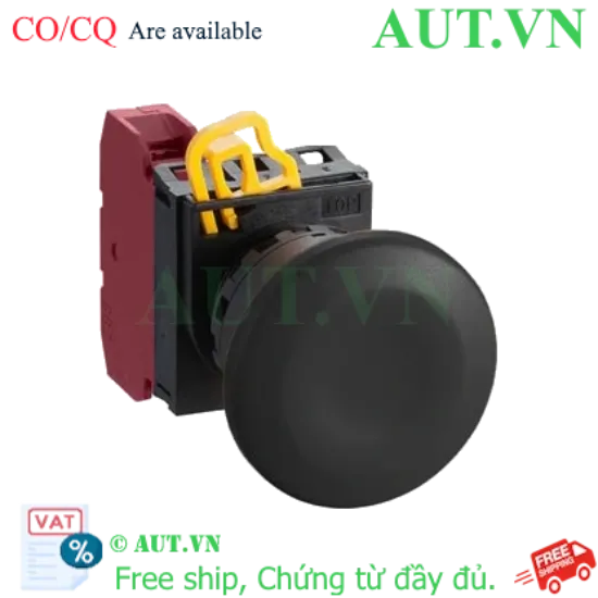 Ảnh của Nút nhấn nhả không đèn IDEC YW1B-M4E01B D22 1NC (Đen)