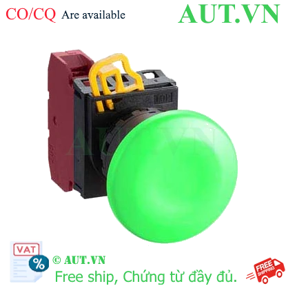 Ảnh của Nút nhấn nhả không đèn IDEC YW1B-M4E01G D22 1NC (Xanh)