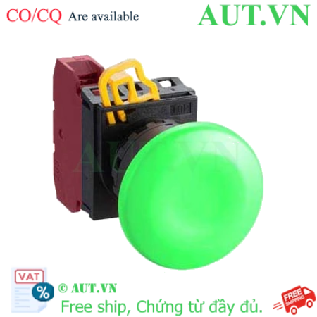 Ảnh của Nút nhấn nhả không đèn IDEC YW1B-M4E01G D22 1NC (Xanh)