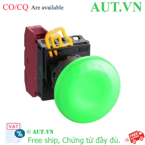 Ảnh của Nút nhấn nhả không đèn IDEC YW1B-M4E01G D22 1NC (Xanh)