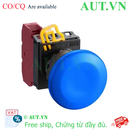 Ảnh của Nút nhấn nhả không đèn IDEC YW1B-M4E01S D22 1NC (Xanh)