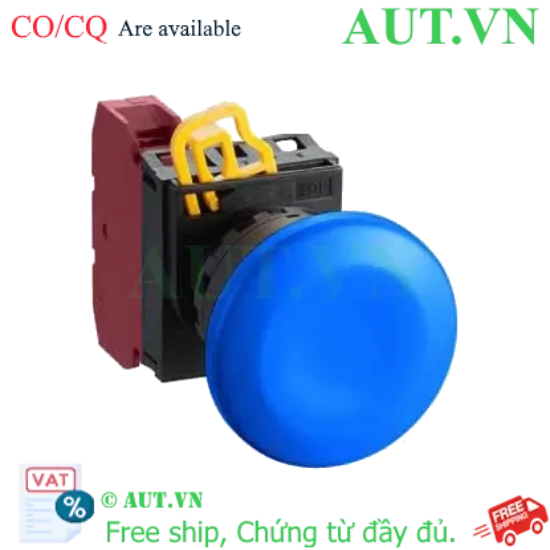 Ảnh của Nút nhấn nhả không đèn IDEC YW1B-M4E01S D22 1NC (Xanh)