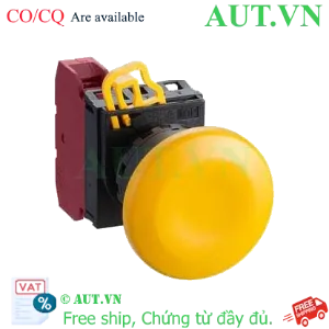 Ảnh của Nút nhấn nhả không đèn IDEC YW1B-M4E01Y D22 1NC (Vàng)