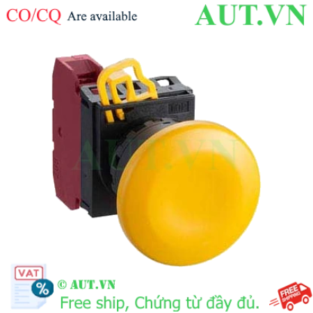 Ảnh của Nút nhấn nhả không đèn IDEC YW1B-M4E01Y D22 1NC (Vàng)