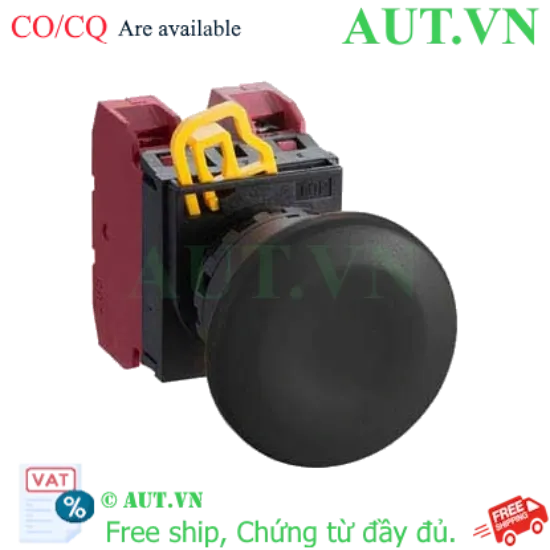 Ảnh của Nút nhấn nhả không đèn IDEC YW1B-M4E02B D22 2NC (Đen)