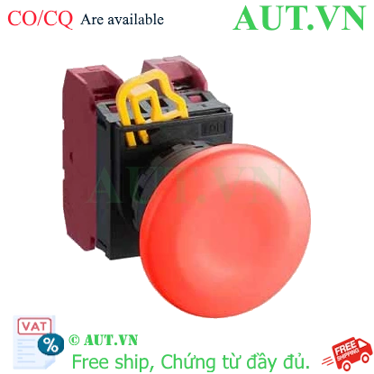 Ảnh của Nút nhấn nhả không đèn IDEC YW1B-M4E02R D22 2NC (Đỏ)