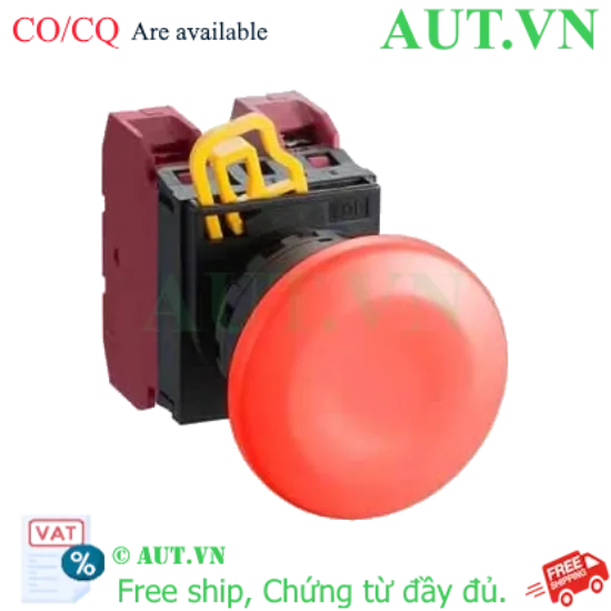 Ảnh của Nút nhấn nhả không đèn IDEC YW1B-M4E02R D22 2NC (Đỏ)