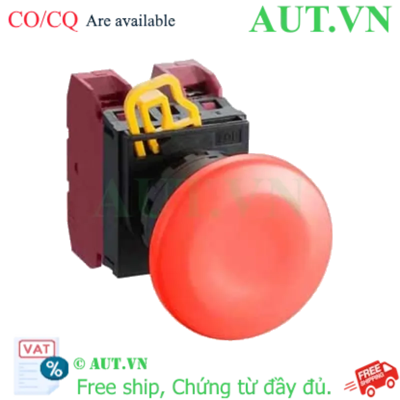 Ảnh của Nút nhấn nhả không đèn IDEC YW1B-M4E02R D22 2NC (Đỏ)