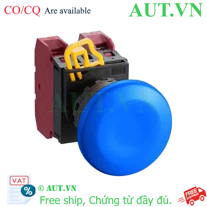 Ảnh của Nút nhấn nhả không đèn IDEC YW1B-M4E02S D22 2NC (Xanh)
