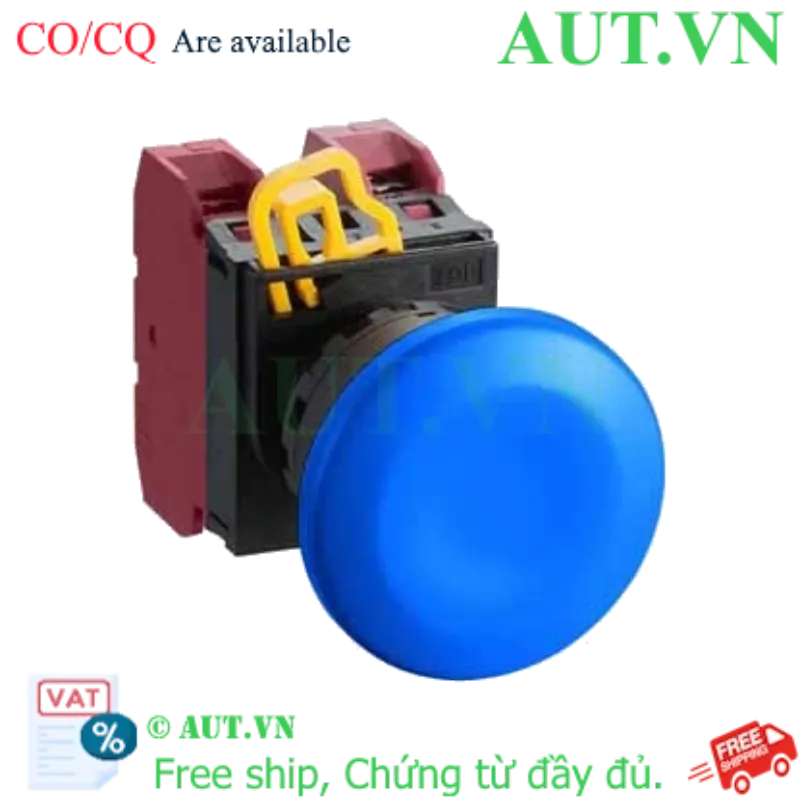Ảnh của Nút nhấn nhả không đèn IDEC YW1B-M4E02S D22 2NC (Xanh)